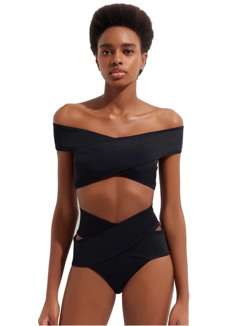 Oye Swimwear Lucette Two Piece - Black